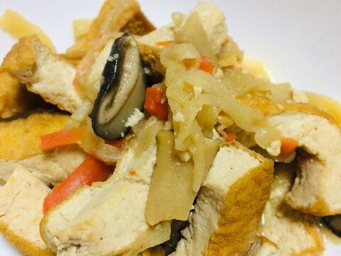 厚揚げと切り干し大根の煮物 レシピ 作り方 By ドーナツ 楽天レシピ 厚揚げと切り干し大根の煮物 レシピ 作り方 By ドーナツ 楽天レシピ